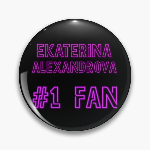 Item preview, Ekaterina Alexandrova #1 fan designed and sold by 2Girls1Shirt.