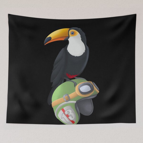 Item preview, Toucan and Helmet Classic designed and sold by JoyceSiklo.