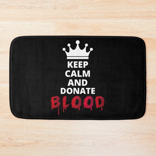 Item preview, Keep Calm And Donate Blood designed and sold by EyanShop.