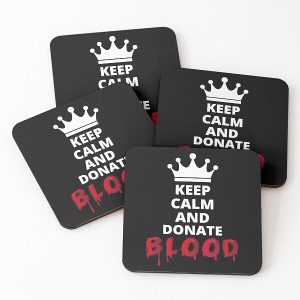 Item preview, Keep Calm And Donate Blood designed and sold by EyanShop.