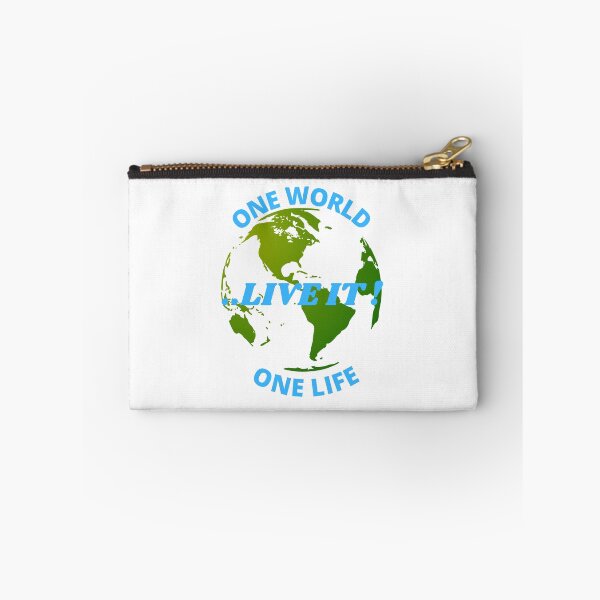 Item preview, One world, one life ....LIVE IT ! designed and sold by OM-Merchandise.