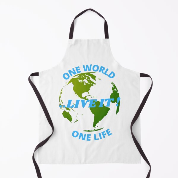 Item preview, One world, one life ....LIVE IT ! designed and sold by OM-Merchandise.