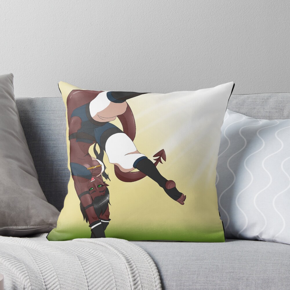Item preview, Throw Pillow designed and sold by silverfox607.