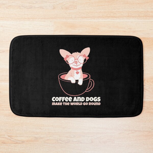 Item preview, Coffee and Dogs - Funny Dog Design designed and sold by TheHillSpruce.