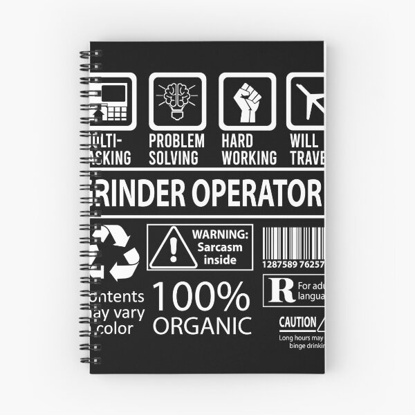 Item preview, Grinder Operator T Shirt - MultiTasking Certified Job Gift Item Tee designed and sold by andahanson.