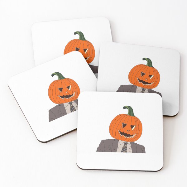 Item preview, Pumpkin head Dwight sticker magnet  designed and sold by Sashaelledigart.