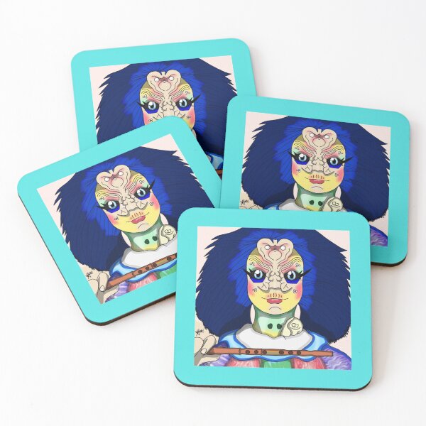 Item preview, Bjork Utopia Anime Cover   designed and sold by HollyCannonArt.