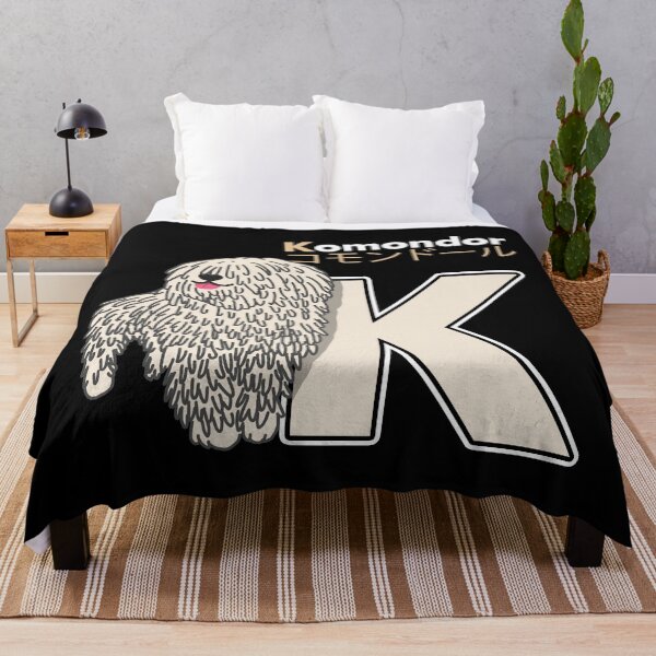 Item preview, Komondor Letter K designed and sold by Luan Huynh.