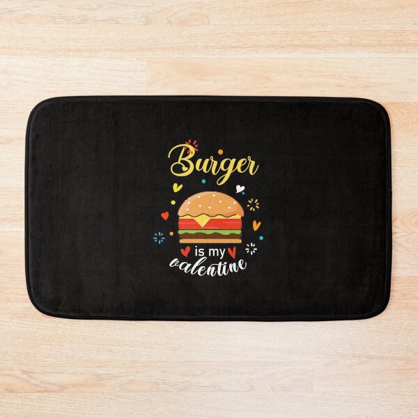 Item preview, Burger Is My Valentine Day designed and sold by lady-fiona.