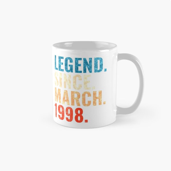 Item preview, Legend Since March 1998 Retro Vintage designed and sold by Teelogic.