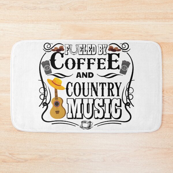 Item preview, Fueled by coffee and country music designed and sold by DsignTByMason.