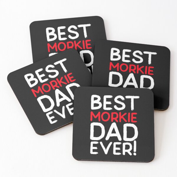 Item preview, Best Morkie Dad Ever - Morkie Dog Lover Fun Graphic - Fun Morkie Gifts Classic T-Shirt designed and sold by PDesigns69.