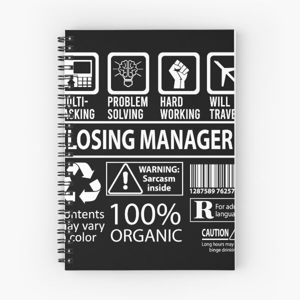 Item preview, Closing Manager T Shirt - MultiTasking Certified Job Gift Item Tee designed and sold by oslandefren.