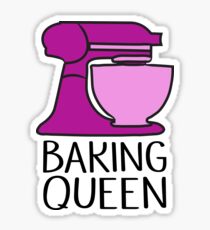 Baking Queen Sticker