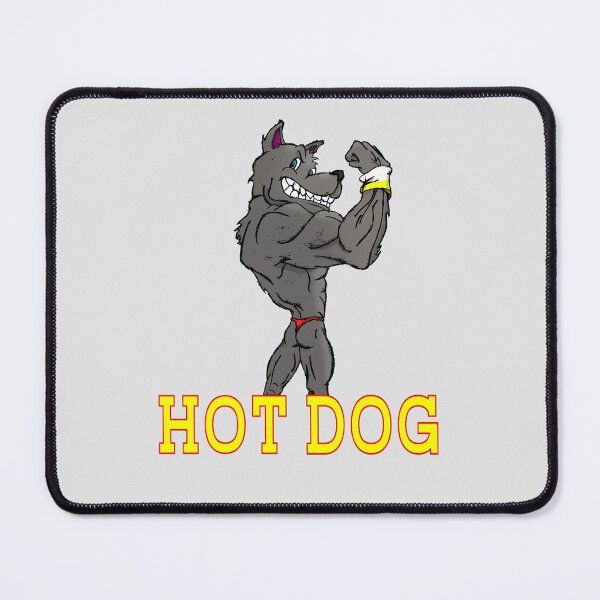 Item preview, Hot Dog gray designed and sold by HeavyBurden.