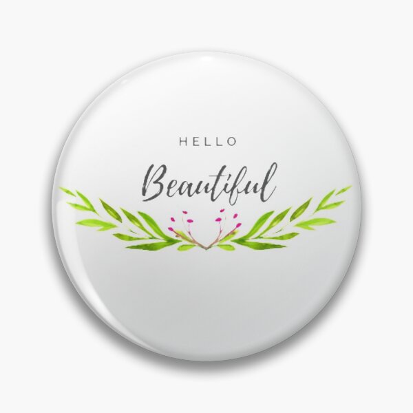 Item preview, Hello Beautiful designed and sold by pastelsloth.