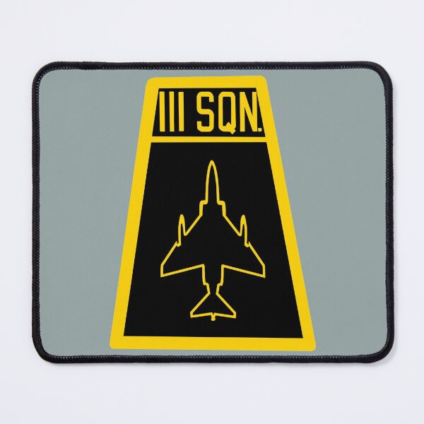 Item preview, 111 Tremblers Squadron Triangular RAF McDonnell Douglas F-4 Phantom Round Patch Air Defense Royal Air Force Badge Patch Zaps designed and sold by Aviation Theme.