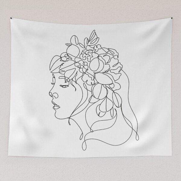 Item preview, Line art, Line Art Abstract, Continuous Line designed and sold by OneLinePrint.