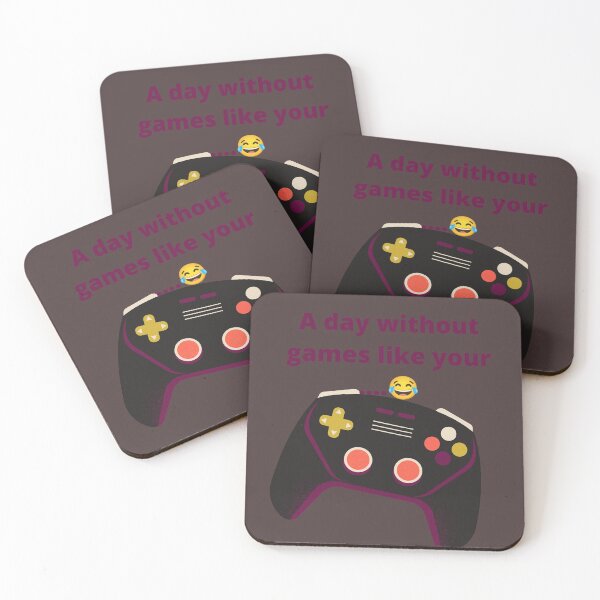 Item preview, A day without games designed and sold by love Life22.