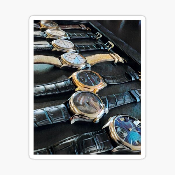 Watch Collection Sticker