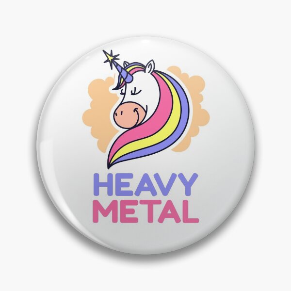 Item preview, Heavy Metal - Funny Unicorn Design designed and sold by TheHillSpruce.