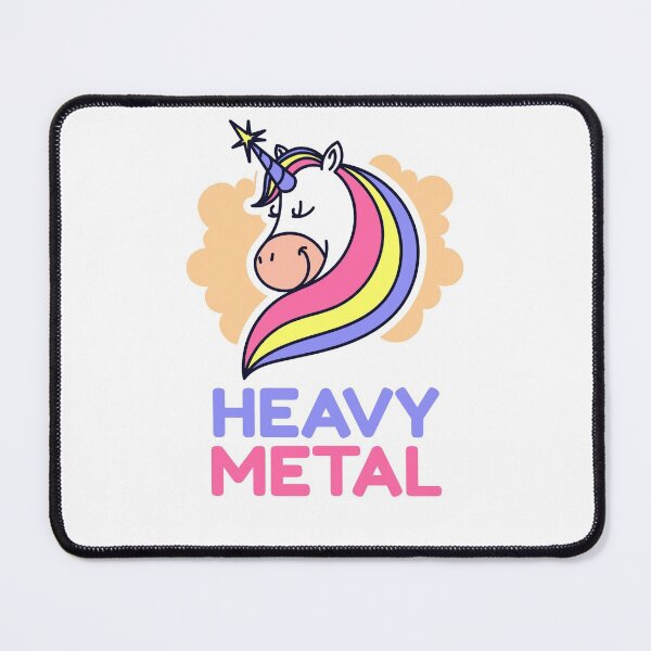 Item preview, Heavy Metal - Funny Unicorn Design designed and sold by TheHillSpruce.