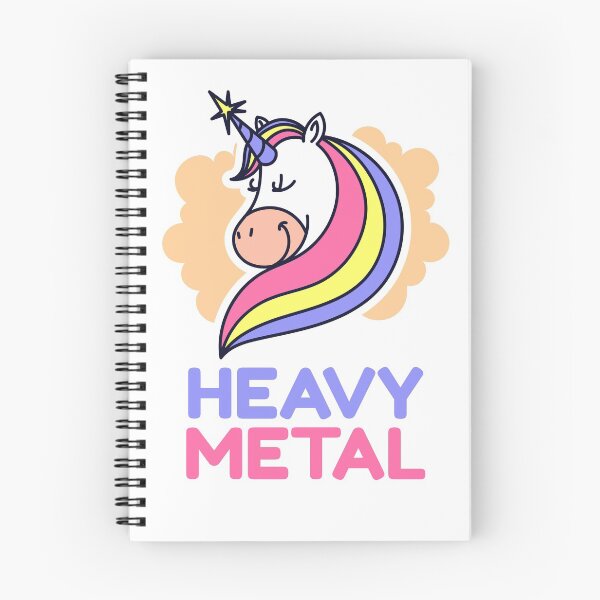 Item preview, Heavy Metal - Funny Unicorn Design designed and sold by TheHillSpruce.