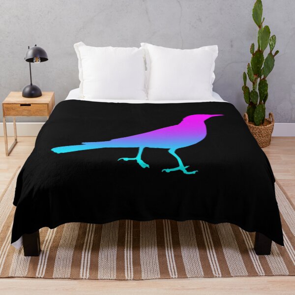 Item preview, colorful silhouette bird design designed and sold by Design Repo.