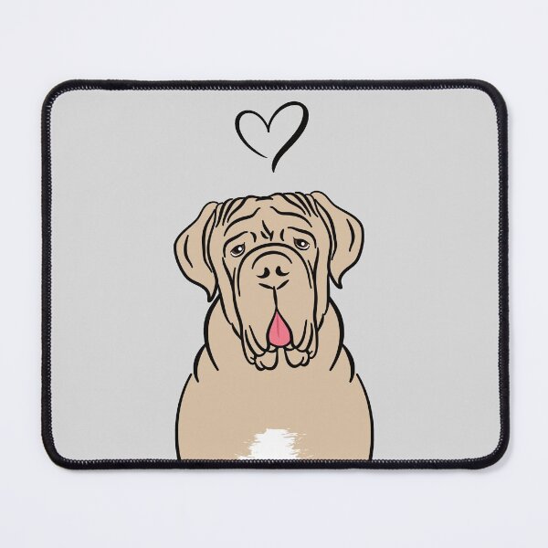 Item preview, LOVE Tawny Neapolitan mastiff designed and sold by Lulupainting.