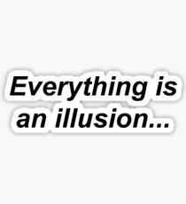 Black Illusion Sticker