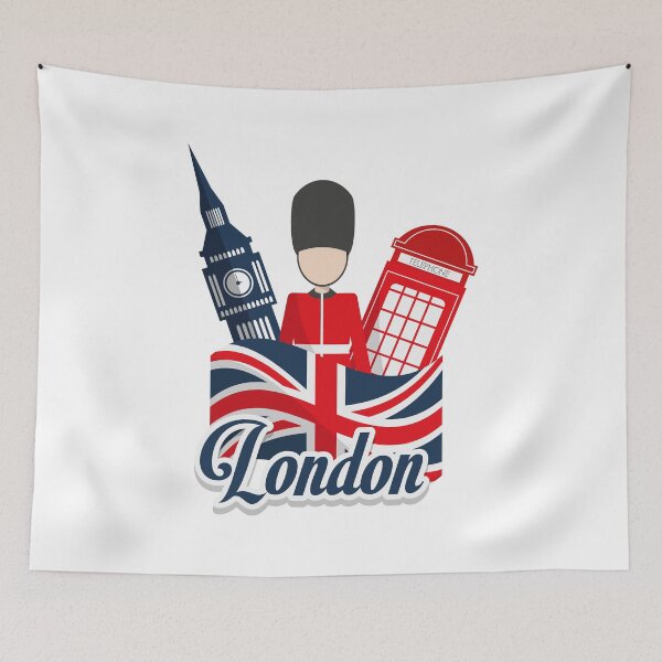 Item preview, London - Illustration designed and sold by WilliamsonMedia.