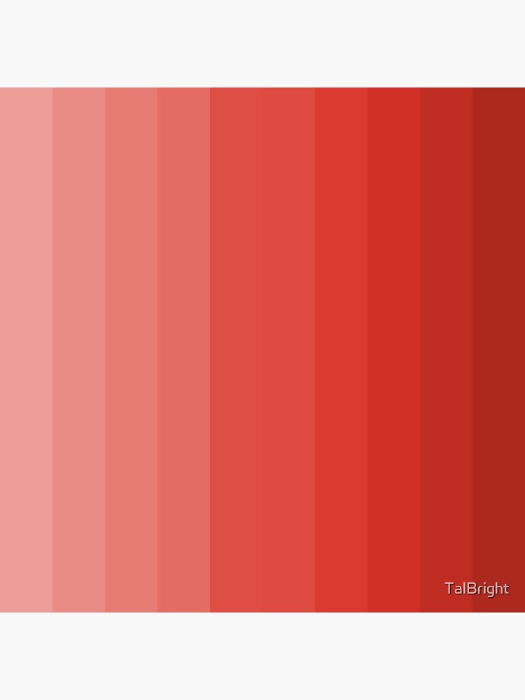 Shades Of Red Color Palette Stripes Poster For Sale By TalBright shades-of-red-color-palette-stripes-poster-for-sale-by-talbright