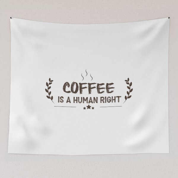 Item preview, coffee is a human right shirt, funny coffee mug for valentine day 2022 designed and sold by MORADRIF.
