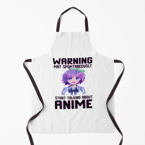 Item preview, Warning May Spontaneously Talk About Anime Funny Manga Girl _pink illustration designed and sold by ANAS    HO.