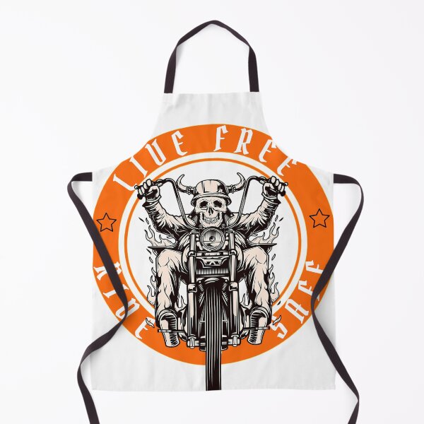 Item preview, Live Free Ride Safe Biker Motorbike Motorcyclist Gift designed and sold by der-faun.