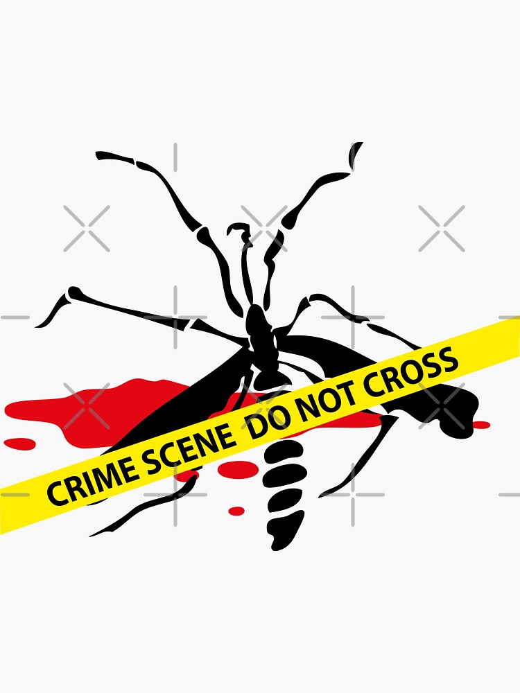 Crime scene mosquito by cglightNing