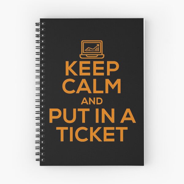 Item preview, Keep Calm And Put In A Ticket designed and sold by andrewbrian.