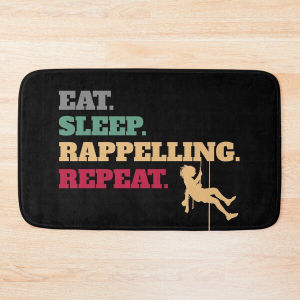 Item preview, Eat Sleep Rappelling Repeat designed and sold by Salvadax.