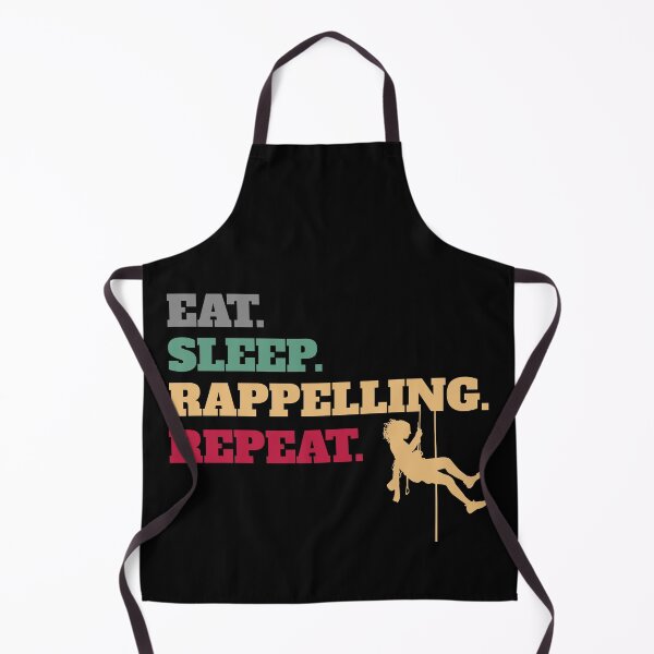 Item preview, Eat Sleep Rappelling Repeat designed and sold by Salvadax.
