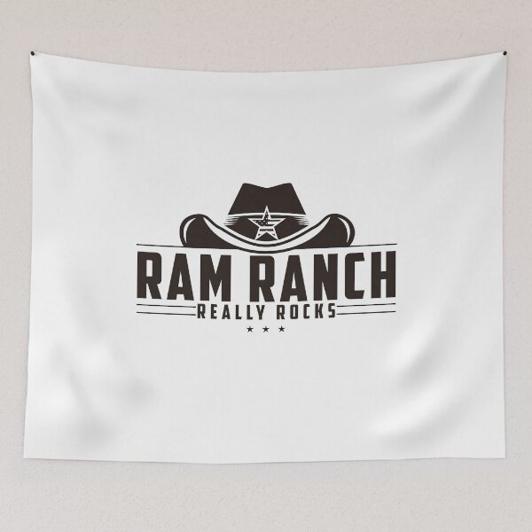 Aperçu de l'œuvre Ram Ranch est vraiment génial, Ram Ranch, paroles de Ram Ranch créée et vendue par graphic-genie.