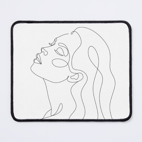 Item preview, Line art Woman, Line Art Abstract Girl Portrait Continuous Line designed and sold by OneLinePrint.