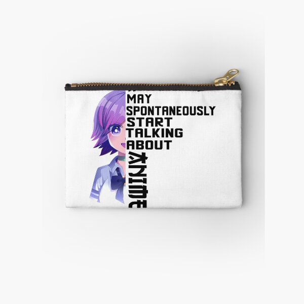 Item preview,  Warning May Spontaneously Talk About Anime Funny Manga Girl _pink illustration designed and sold by ANAS    HO.