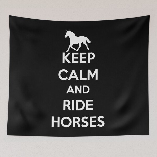 Item preview, Keep Calm and Ride Horses designed and sold by andrewbrian.