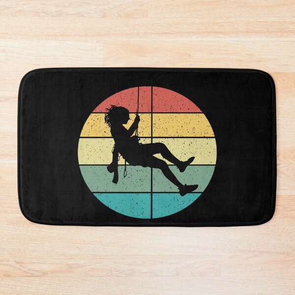 Item preview, Retro Vintage Rappelling Abseiling Canyoners designed and sold by Salvadax.