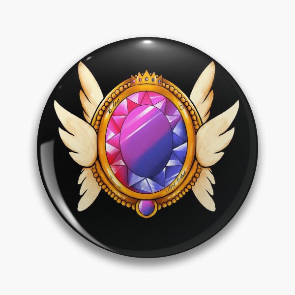 Item preview, Magical Girl Inspired Bisexual Pride Gem Variant designed and sold by LBCCreations.