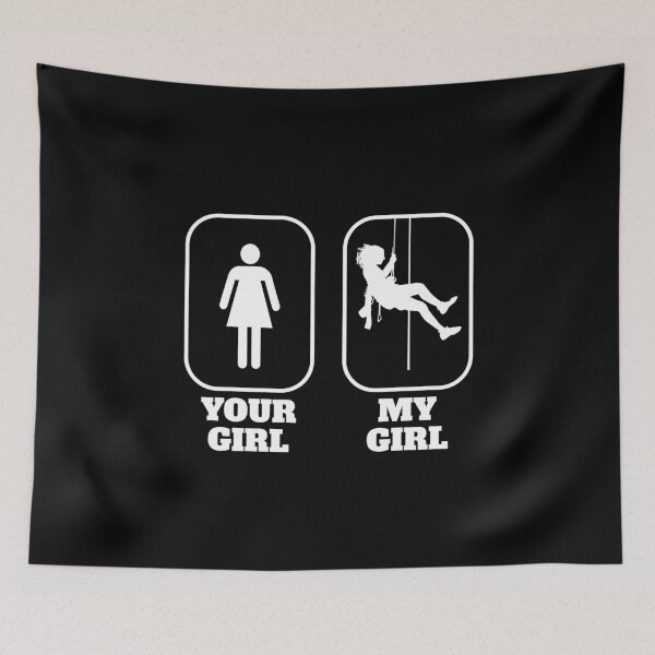 Item preview, Abseiling Rappelling Canyoner Girlfriend designed and sold by Salvadax.
