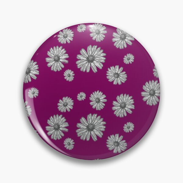 Item preview, Floral Daisy Pattern - Stylish designed and sold by LukjanovArt.