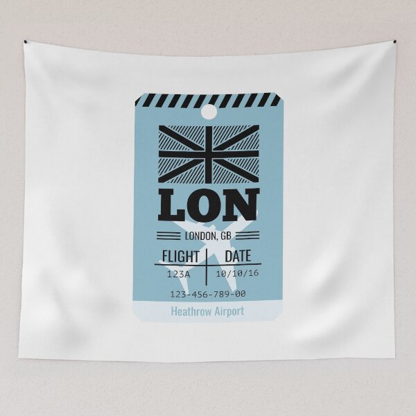 Item preview, London - Bagage Tag designed and sold by WilliamsonMedia.