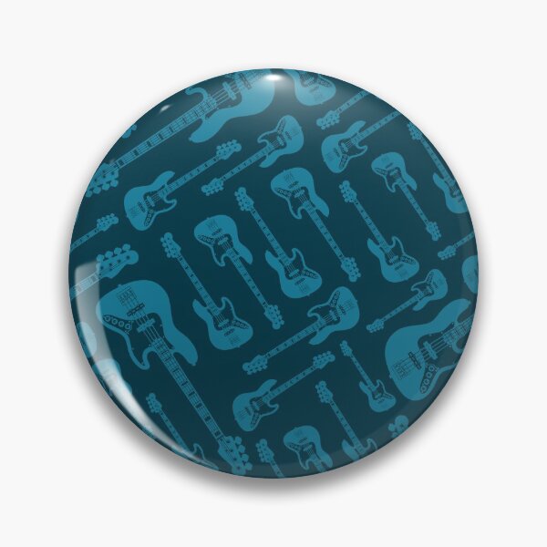 Item preview, Bass Guitar Seamless Pattern designed and sold by nightsworthy.