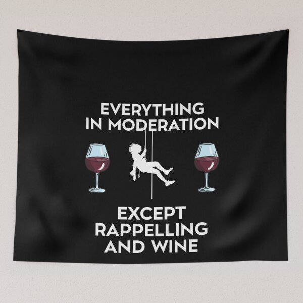 Item preview, Climber Cavers Mountaineers And Wine designed and sold by Salvadax.